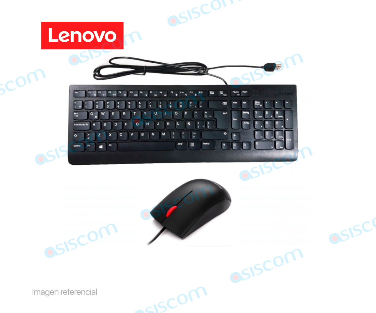 Combo de teclado y online mouse inalámbrico profesional lenovo